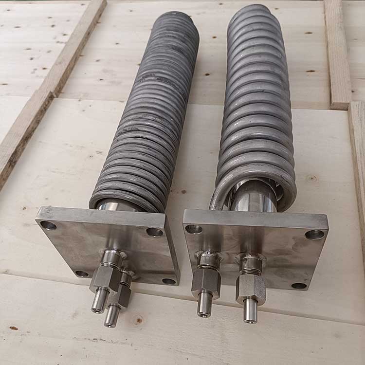 華豫供應(yīng)GN01B雙盤(pán)管筒形冷卻器螺旋管